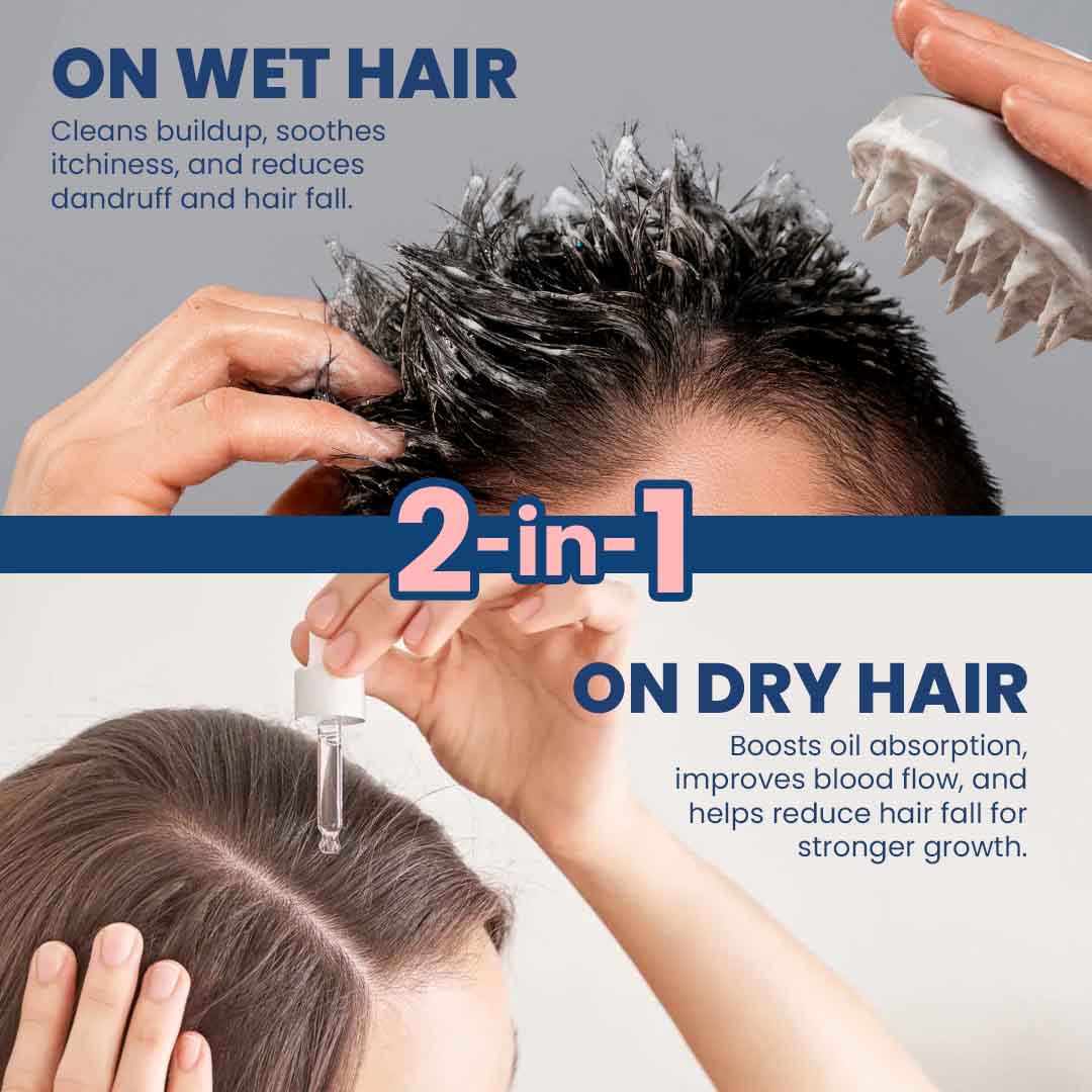 2-in-1 Head Scrubber