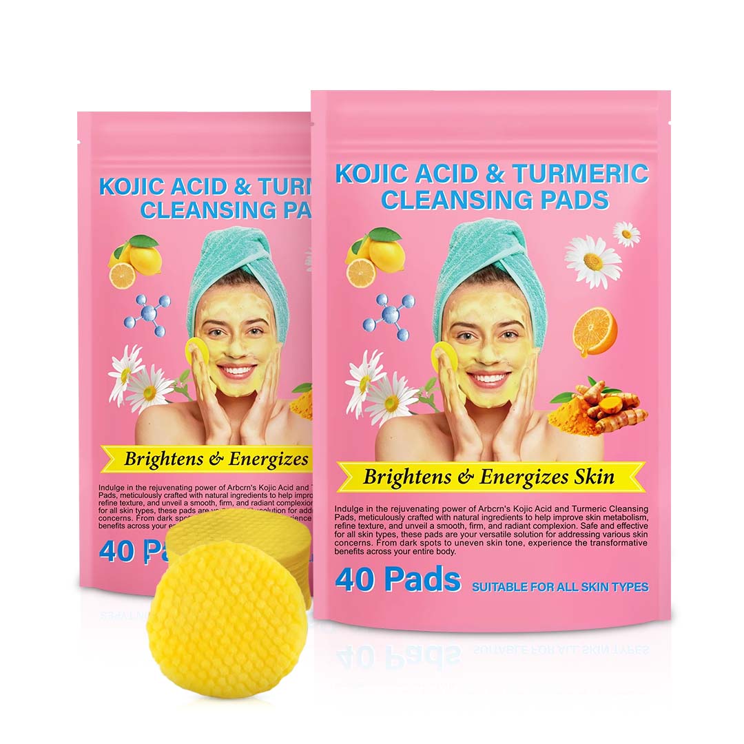 Turmeric & Kojic Acid Cleansing Pads - Loréka Care