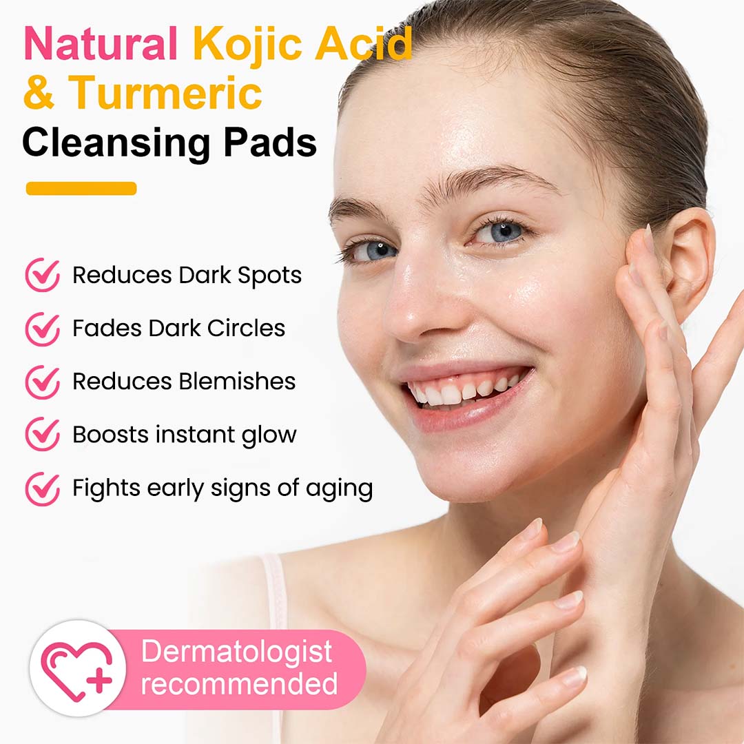 Turmeric &amp; Kojic Acid Cleansing Pads
