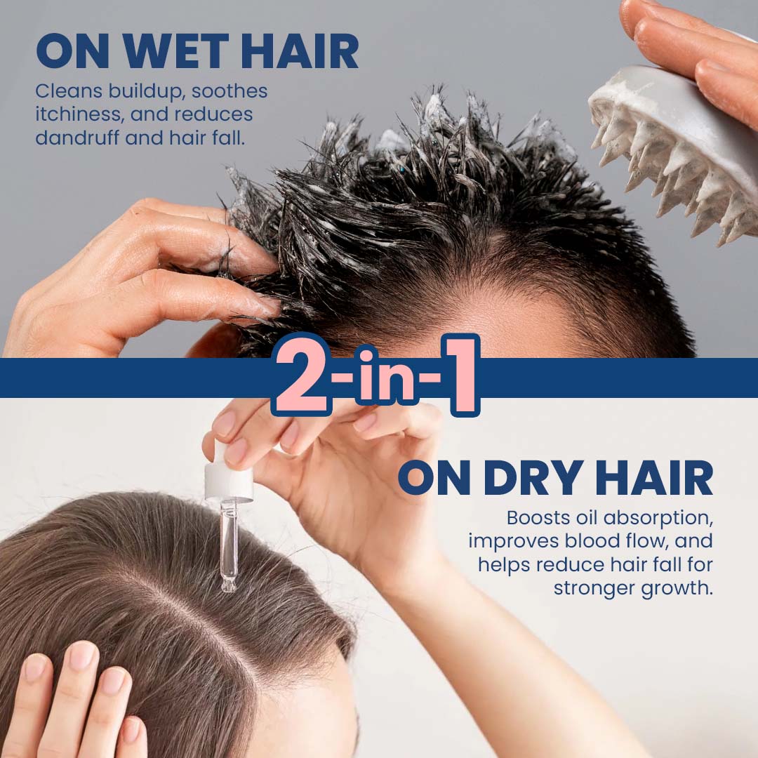 2-in-1 Head Scrubber