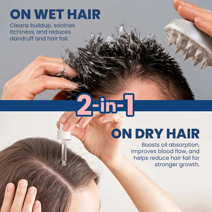 2-in-1 Head Scrubber