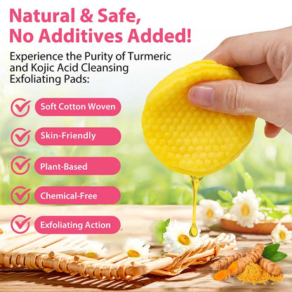 Turmeric &amp; Kojic Acid Cleansing Pads