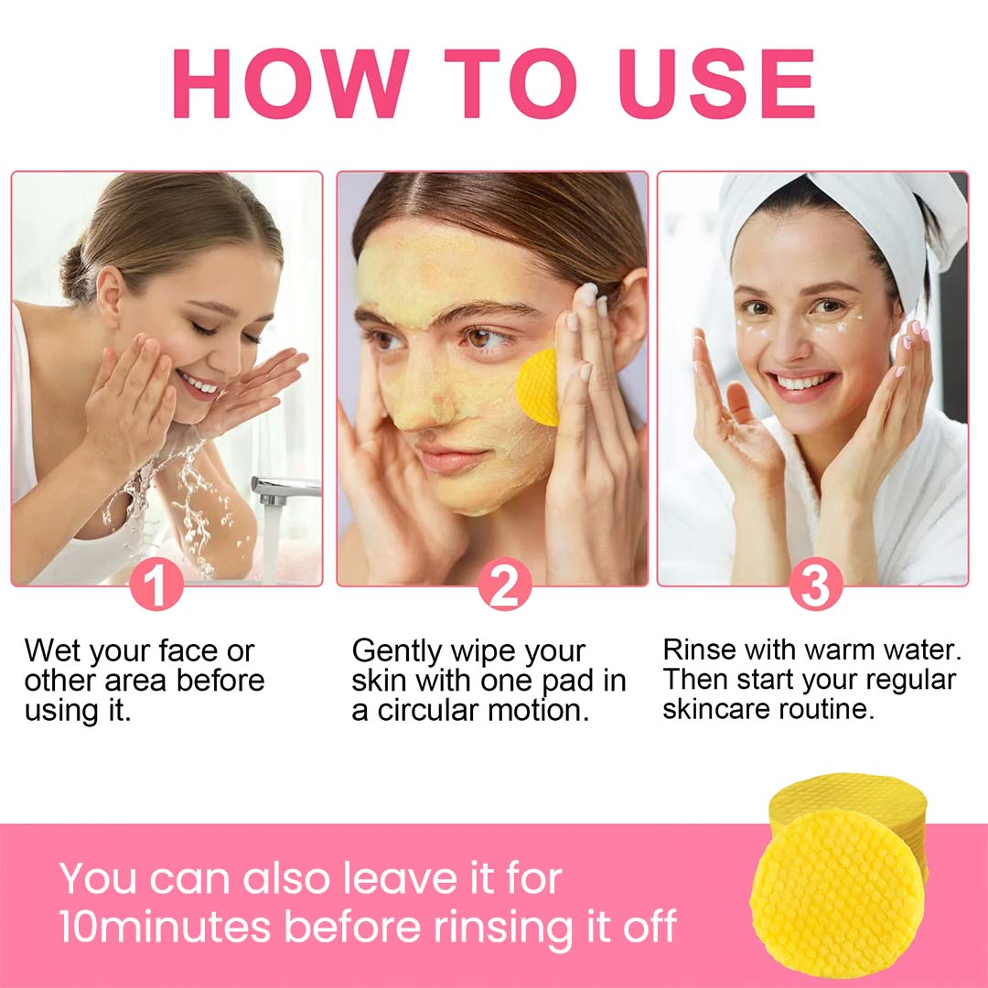 Turmeric &amp; Kojic Acid Cleansing Pads