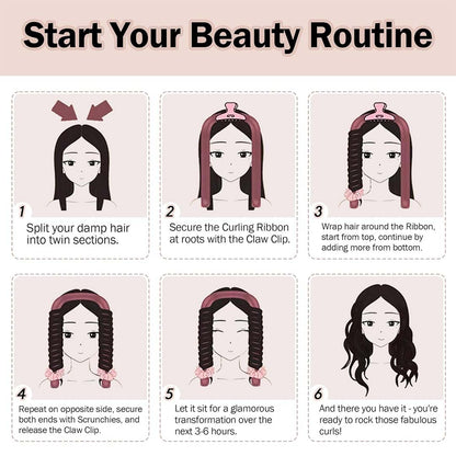 Heatless Curling Set