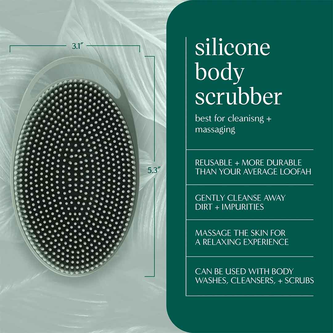 Silicone Body Scrubber - Loréka Care